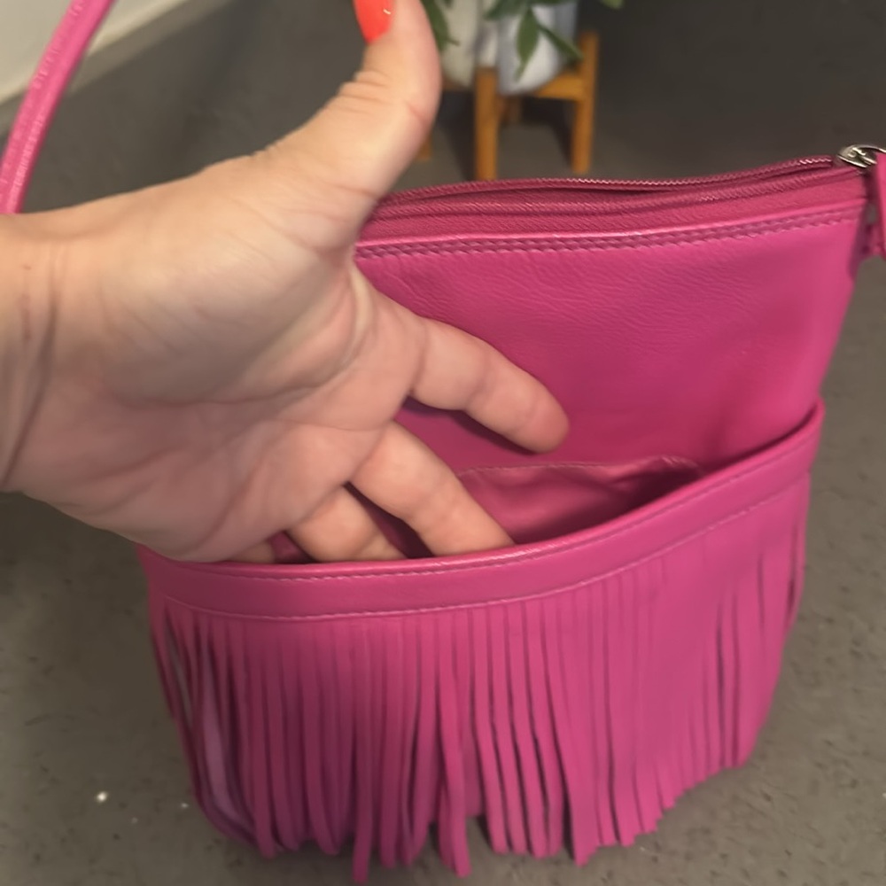 Barneys New York Pink Crossbody Bag - Picture 4 of 7